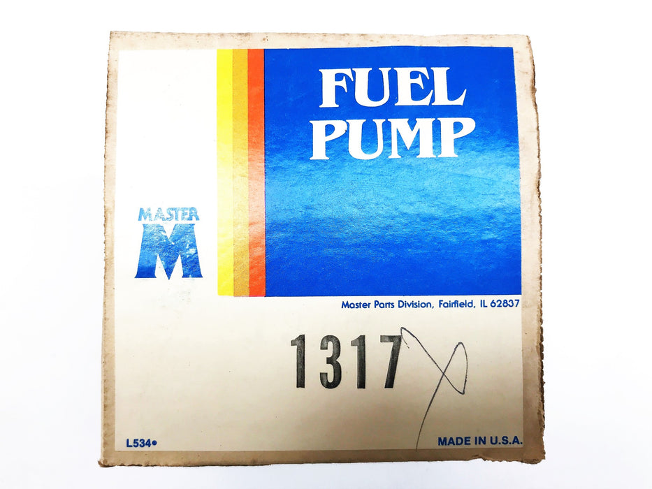 Master Fuel Pump Assembly 1317 NOS