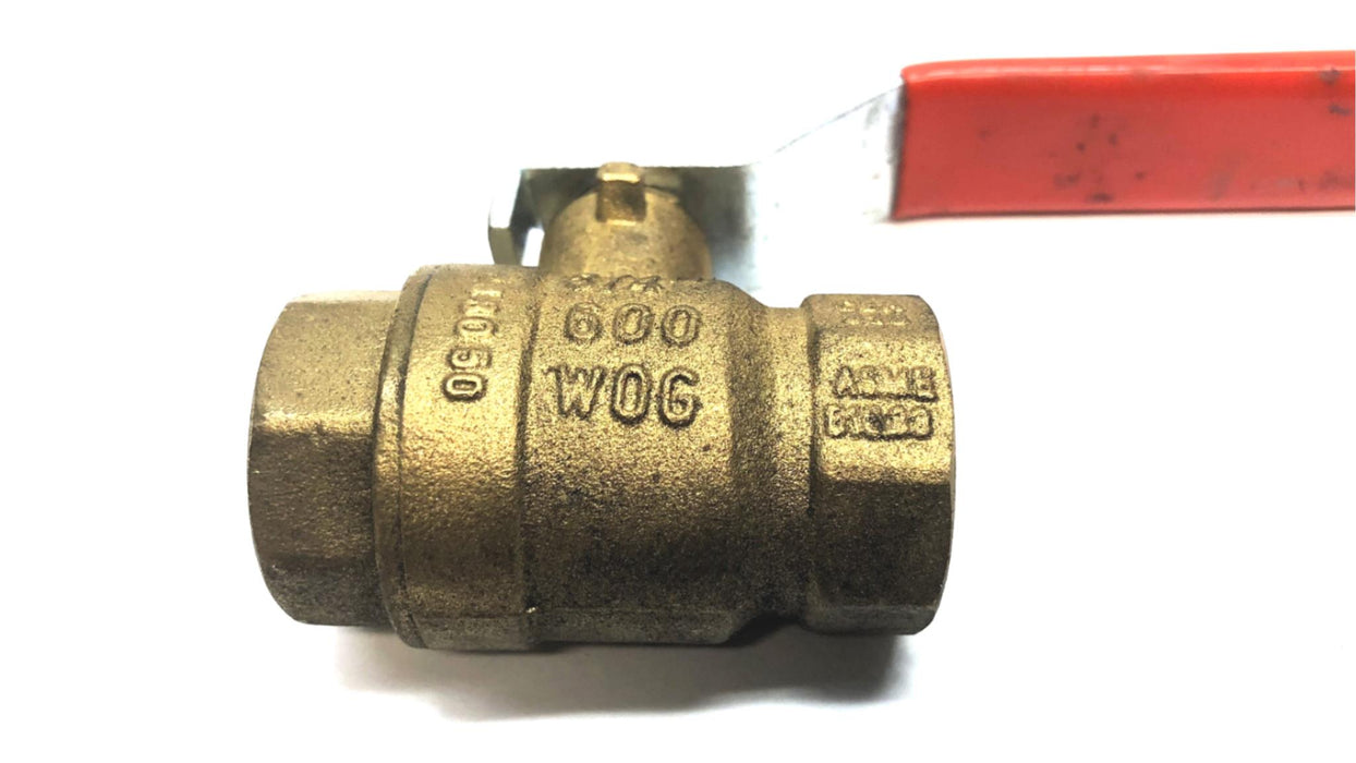 Chamberlain 3/4" NPT Threaded Female 600 WOG Ball Valve 248050 [Lot of 3] NOS