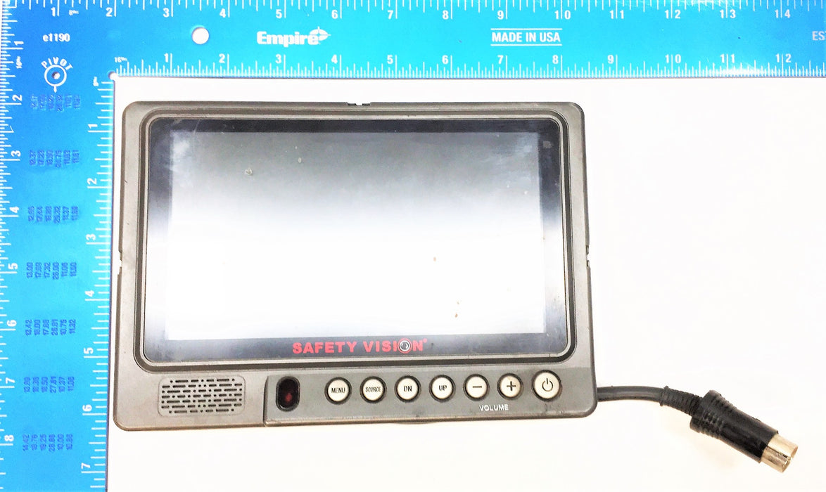 SAFETY VISION 7" TFT LCD Monitor SV-LCD70 USED