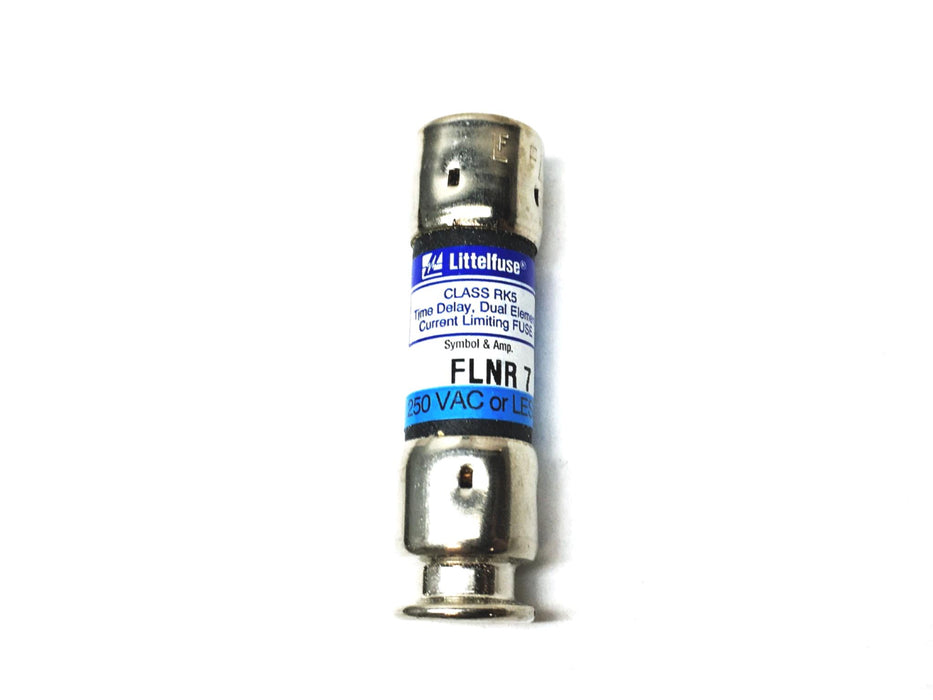 Littelfuse Powr-Gard Class RK5 250VAC Fuse FLNR 7 [Lot of 5] NOS