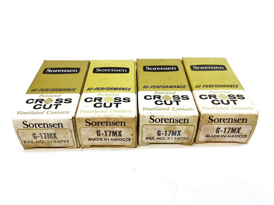 Sorensen Ignition Contact Set G-17MX [Lot of 4] NOS