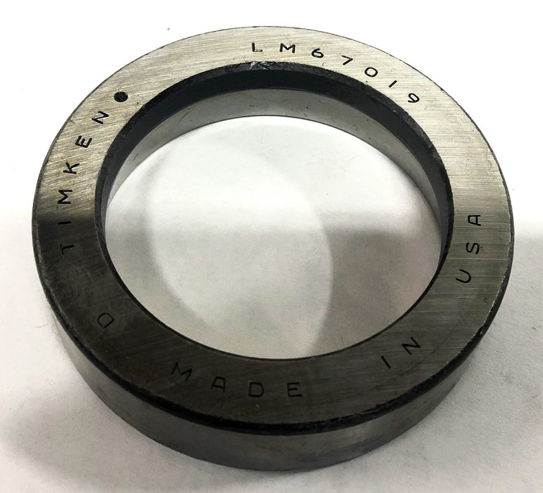 Timken Tapered Roller Bearing Cup LM67019 [Lot of 2] NOS