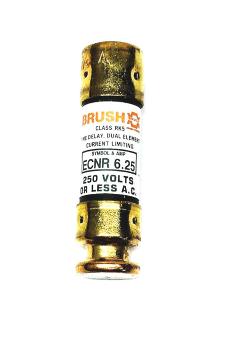 Brush Class RK5 250VAC Fuse ECNR 6.5 [Lot of 7] NOS