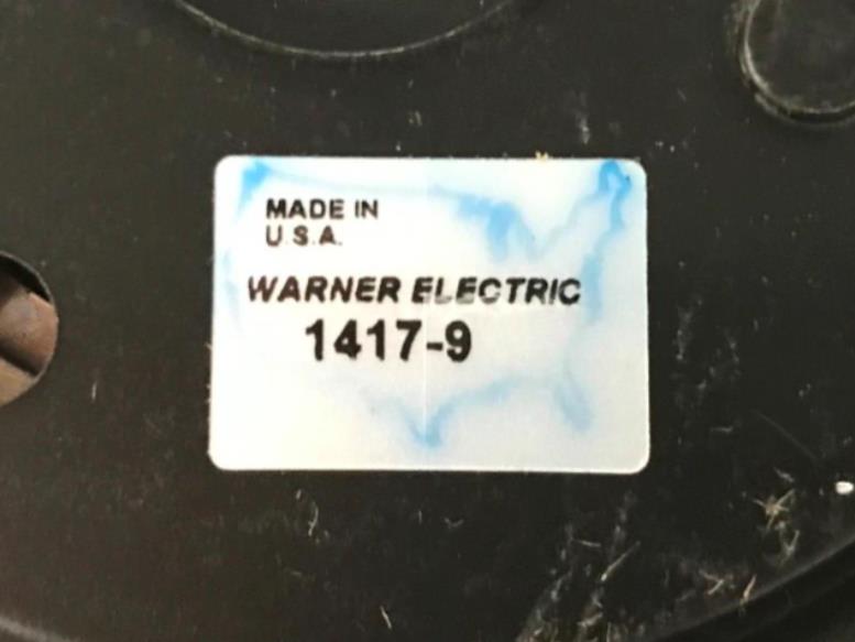 Warner Electric Pump Clutch 1417-9 NOS