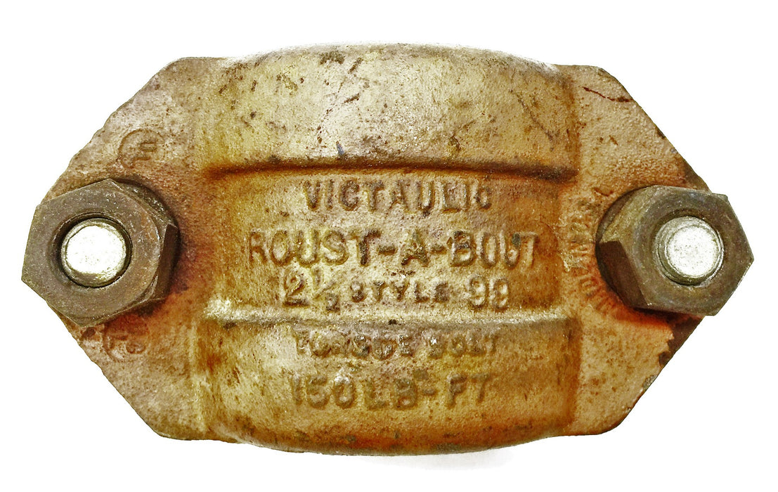 Compatible with Victaulic 2-1/2" Coupling Style 99 USED