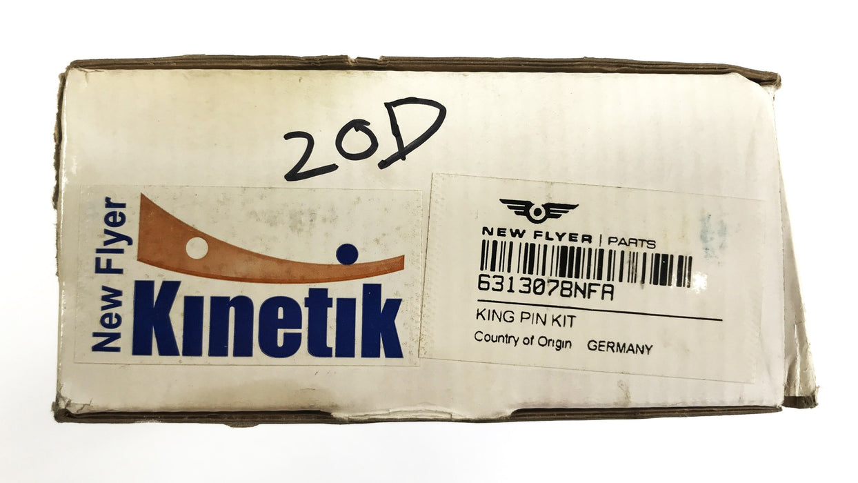 New Flyer Kinetik King Pin Set 6313078NFA NOS