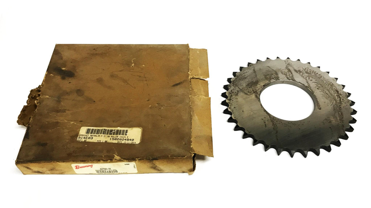 Browning Plate Roller Chain Sprocket 50T55L35 NOS