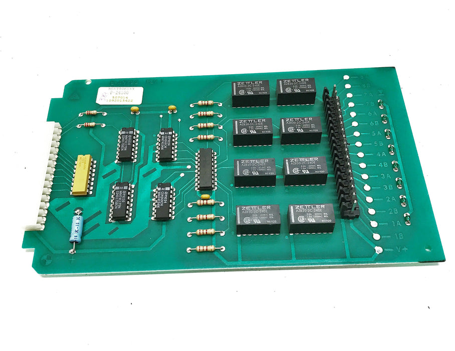 Montgomery Kone  Elevator Relay Output PCB Circuit Board P-24100