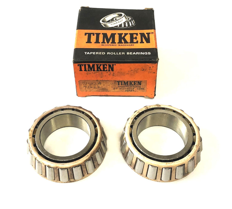 Timken 2 Piece Set Tapered Roller Bearing Cone 462 NOS