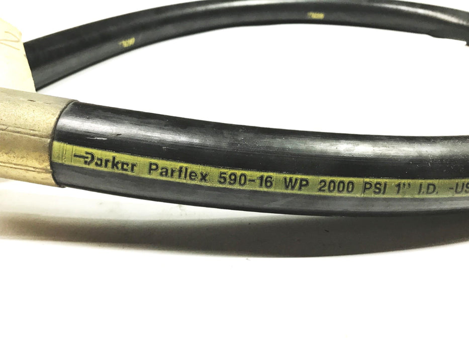 Parker Parflex Hydraulic Hose Assembly 2000 PSI (590-16) NOS