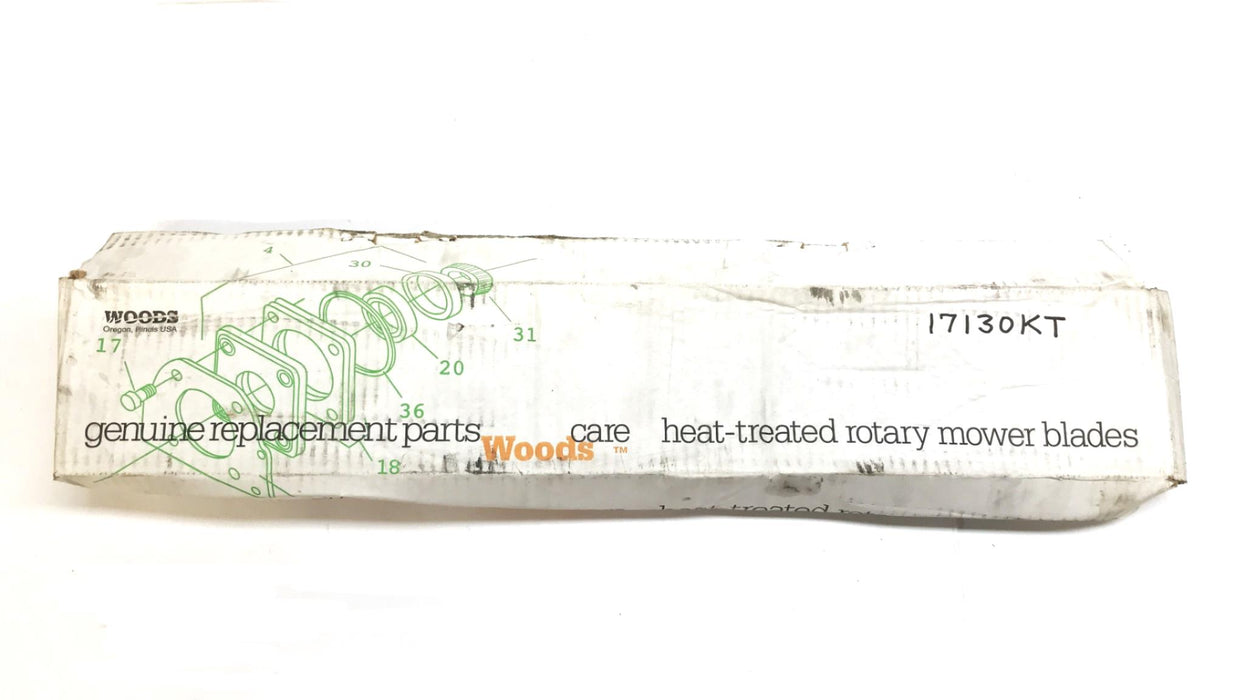 Woods Mower Blade Kit 17130KT NOS