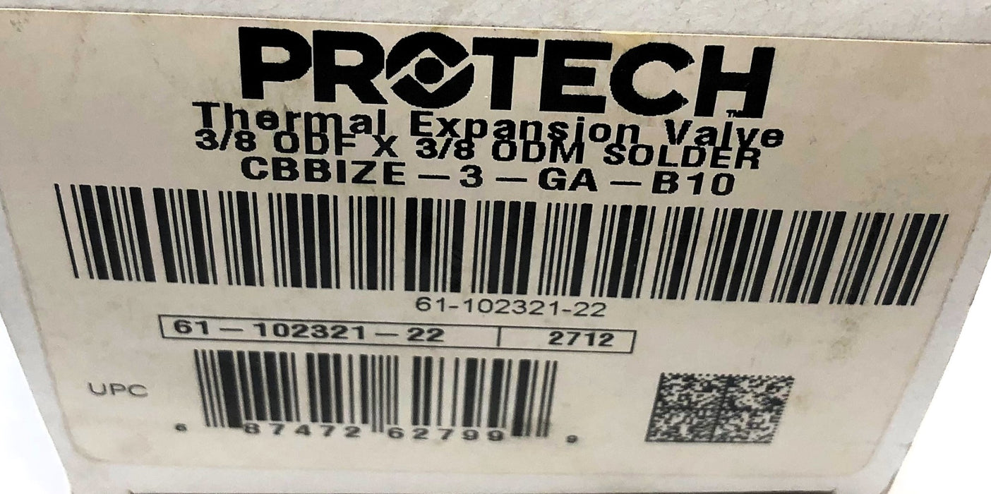 Sporlan Thermal Expansion Valve (Missing 1 Square Nut) 61-102321-22 NOS