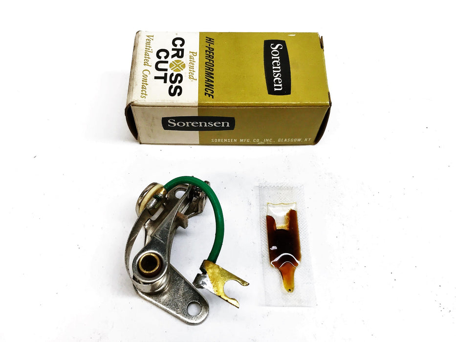 Sorensen Ignition Cross Cut Contact Set G-14MX [Lot of 2] NOS