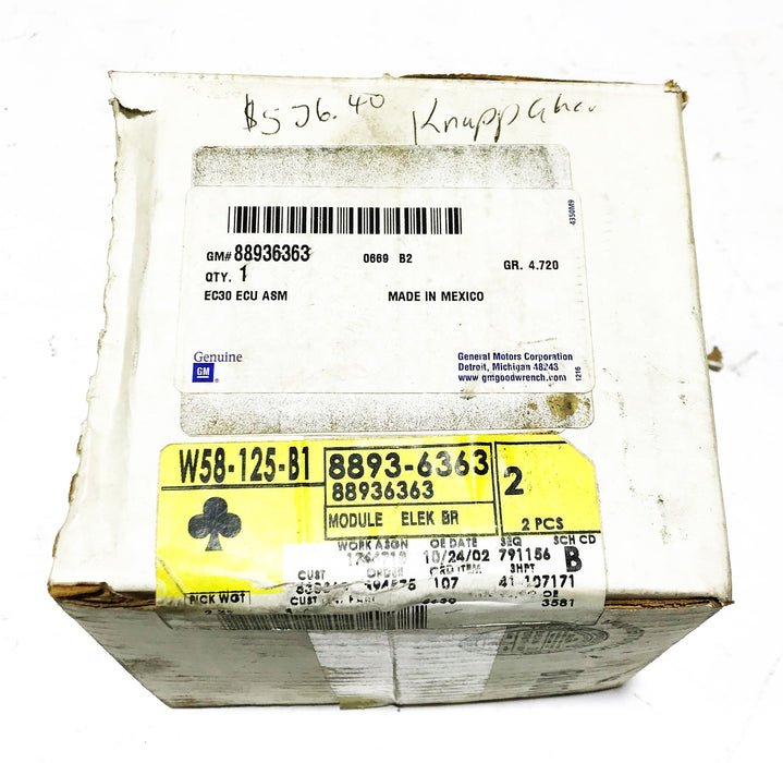 GM/Bendix Electronic Brake Control Module EBCM 88936363 NOS