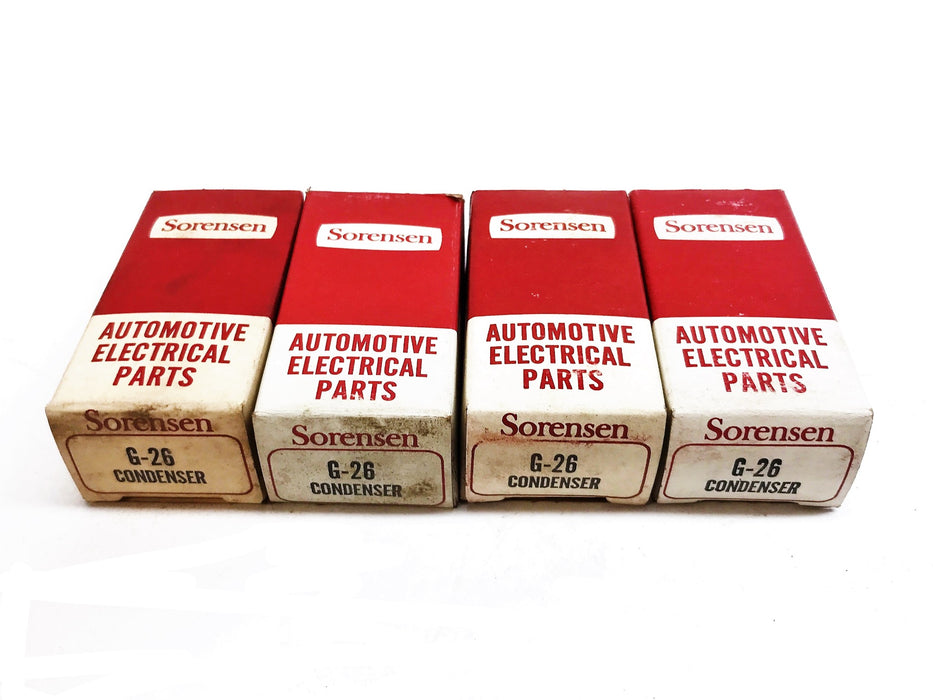Sorensen Ignition Condenser G-26 [Lot of 4] NOS