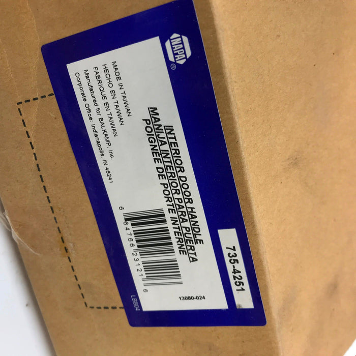 NAPA Interior Door Handle 735-4251 NOS