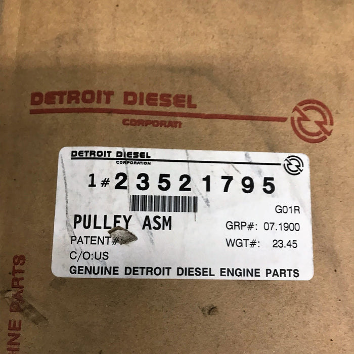 Detroit Diesel Pulley Assembly 23521795 NOS