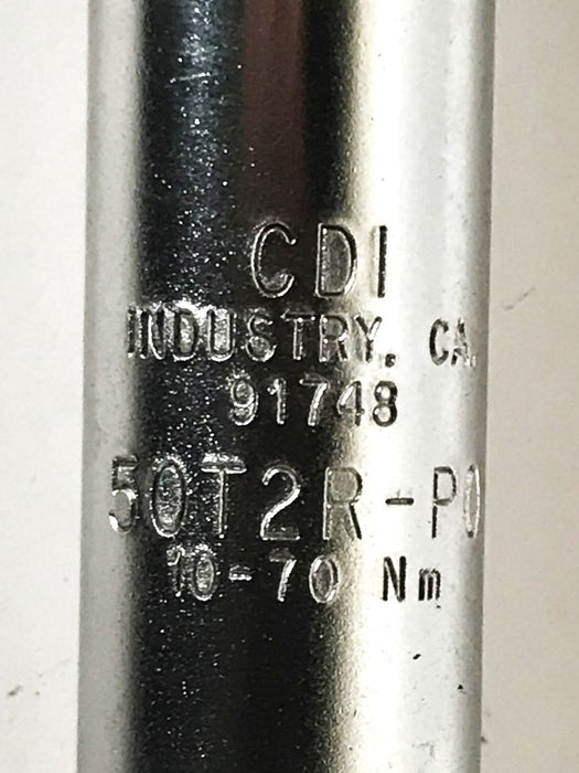 CDI 3/8 Inch Drive Fixed Head Torque Wrench 50T2R-P0 USED