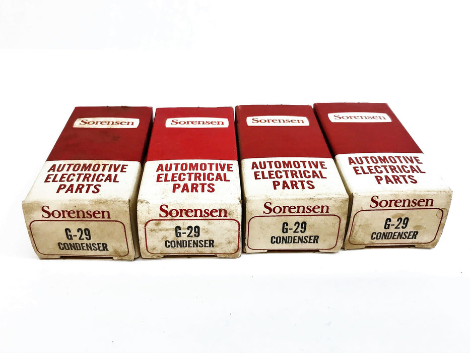 Sorensen Ignition Condenser G-29 [Lot of 4] NOS
