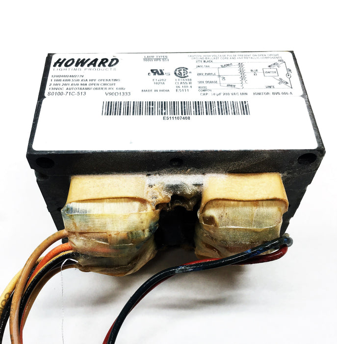 Howard Lighting Products High Pressure Sodium Ballast Kit S-100-4T-HXH-K NOS