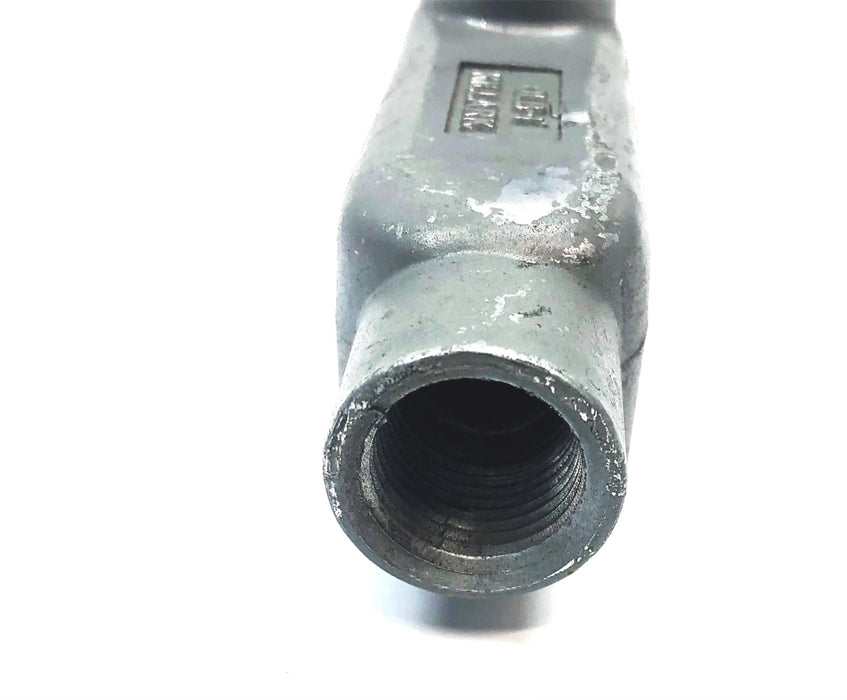 Killark 3.8 CU IN Conduit Body OLB-1 [Lot of 2] USED