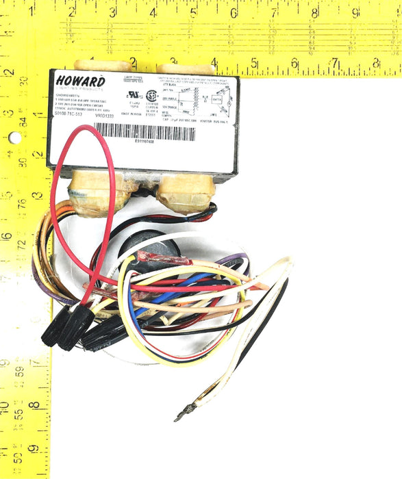 Howard Lighting Products High Pressure Sodium Ballast Kit S-100-4T-HXH-K NOS