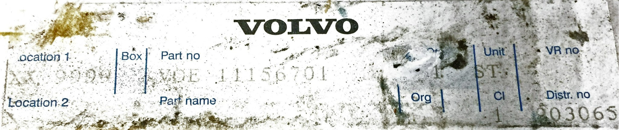 Volvo Hydraulic Cylinder VOE11156701 (11156701) NOS
