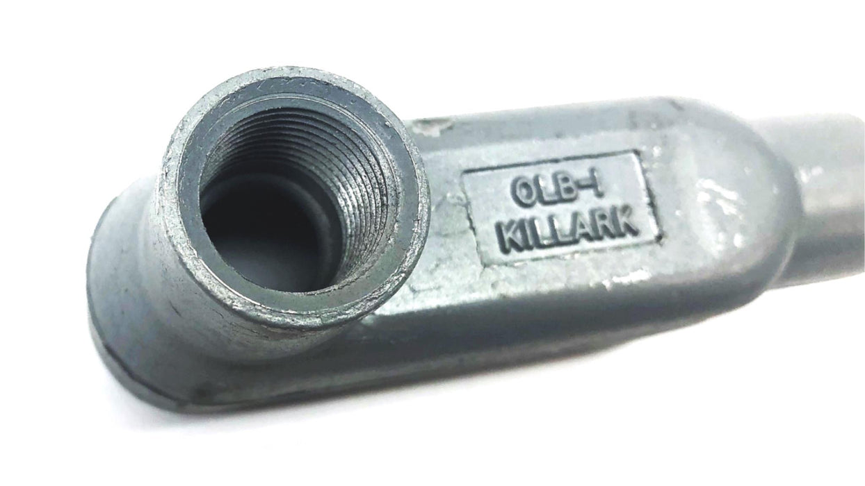 Killark 3.8 CU IN Conduit Body OLB-1 [Lot of 3] USED