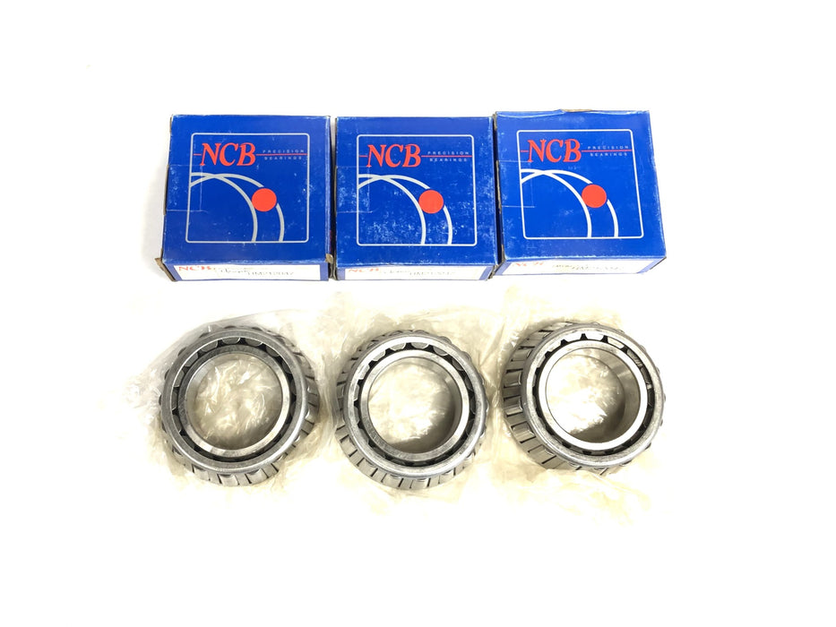 NCB Tapered Roller Bearing HM212047 [Lot of 3] NOS