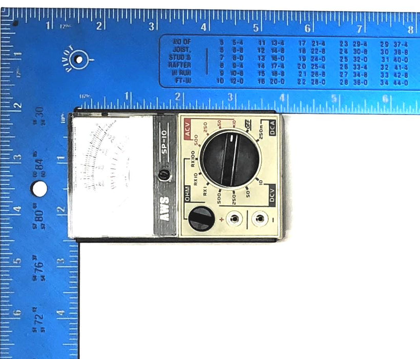 A.W. Sperry / AWS SP-10 OHMS / Volt Meter 74154 NOS