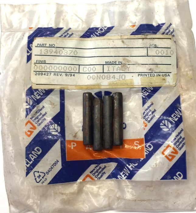 Roll Pins for Case New Holland CNH 13940370 [Lot of 4] NOS