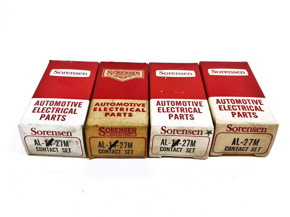 Sorensen Ignition Contact Set AL-27M [Lot of 4] NOS