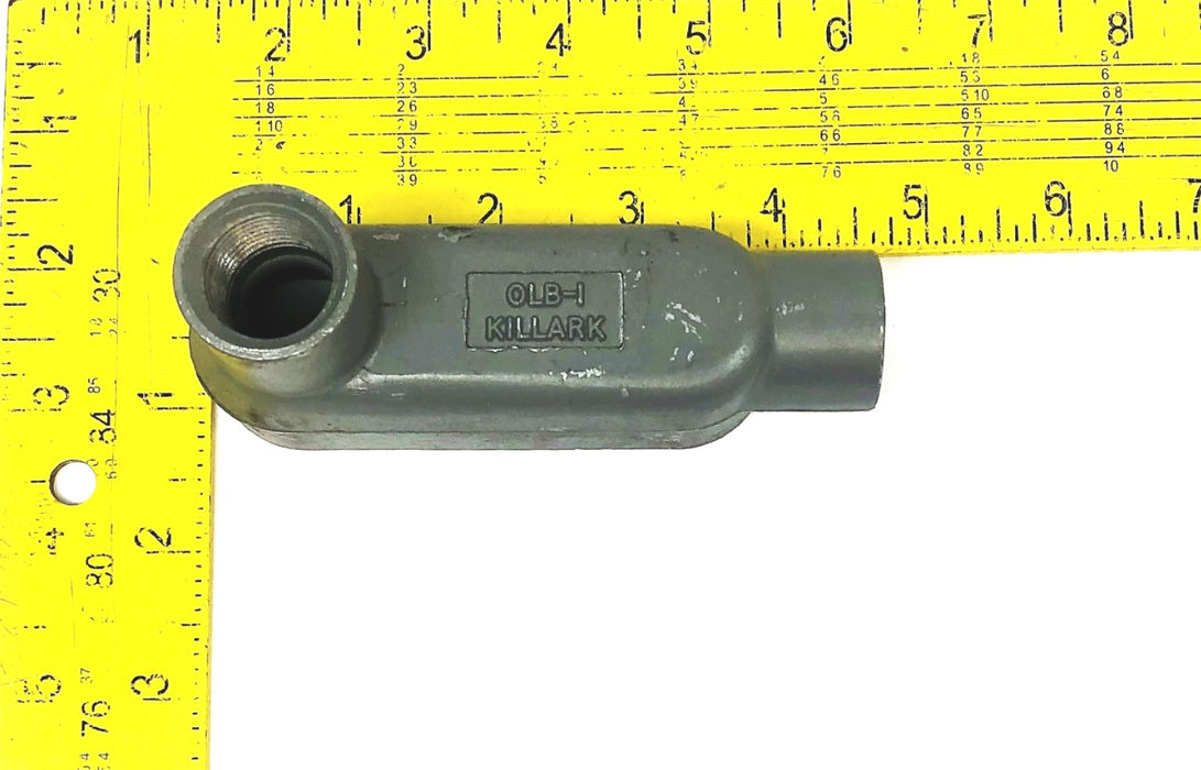 Killark 3.8 CU IN Conduit Body OLB-1 [Lot of 3] USED