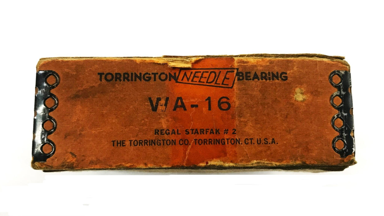 Torrington Needle Bearing Assembly WA-16 NOS