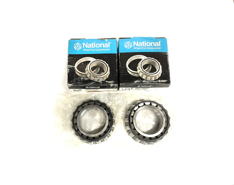 National Tapered Roller Bearing HM212047 [Lot of 2] NOS