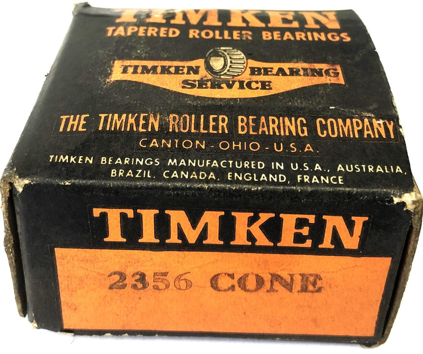 Timken Tapered Roller Bearing Cone And Collar 2356 NOS