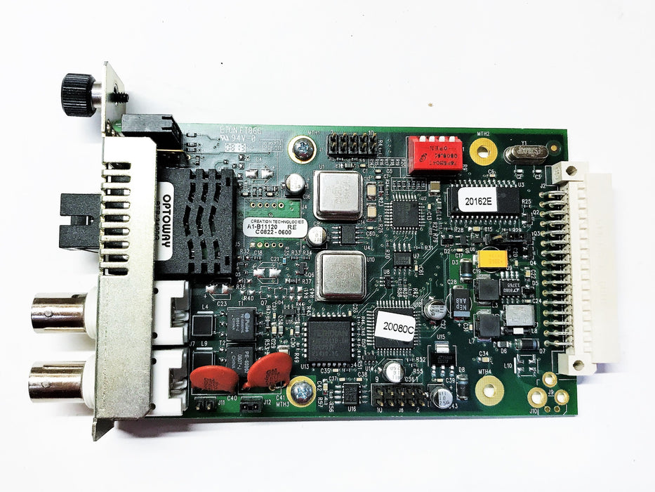 Transition Networks Coax to Fiber Stand-Alone Media Converter CCSCF3029-100 NOS