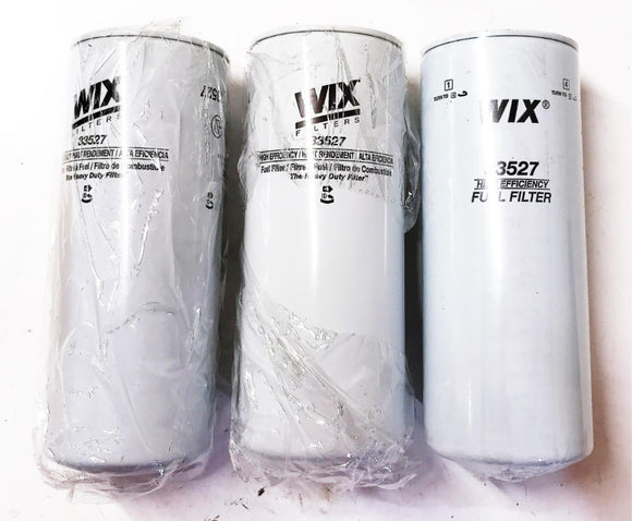WIX Fuel Filter 33527 [Lot of 3] NOS