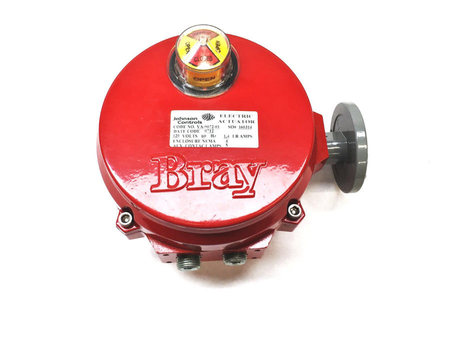 Johnson Controls Bray 120V 60HZ S-70 Electric Actuator 70-0061-113A0-536/B USED