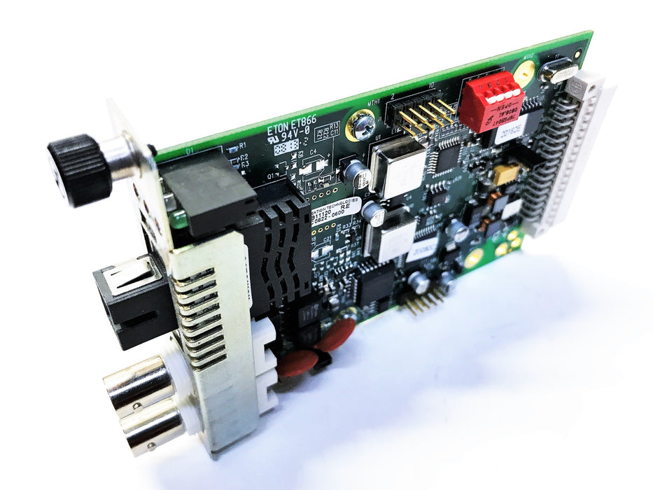 Transition Networks Coax to Fiber Stand-Alone Media Converter CCSCF3029-100 NOS