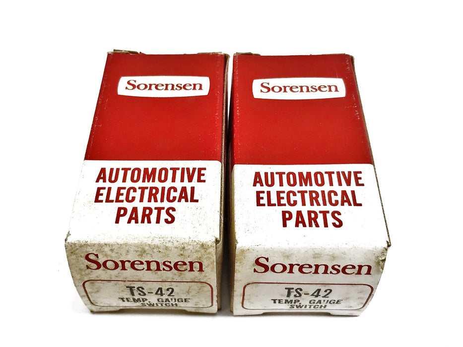 Sorensen Temperature Gauge Switch TS-42 [Lot of 2] NOS