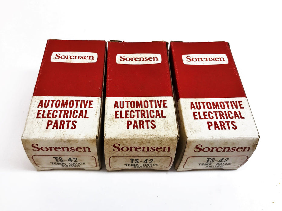 Sorensen Temperature Gauge Switch TS-42 [Lot of 3] NOS