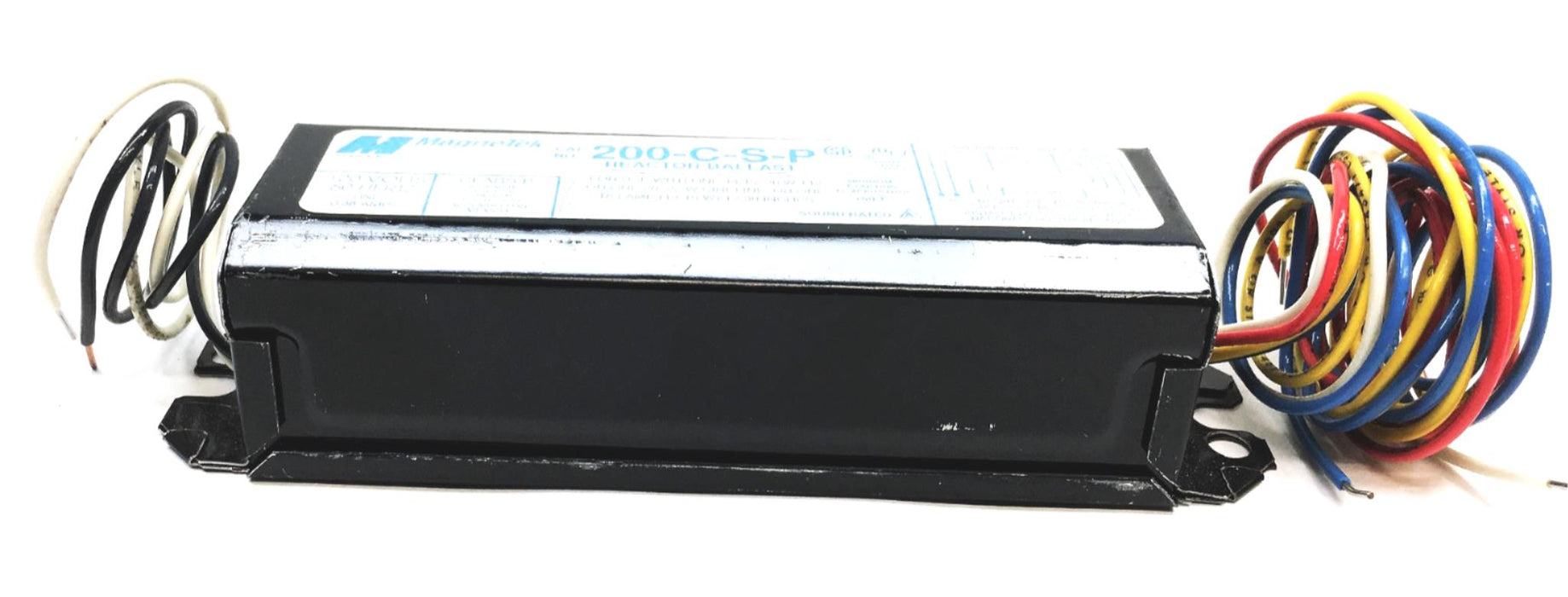 Magnetek 120V 60Hz 0.38A Class P Reactor Ballast 200-C-S-P NOS