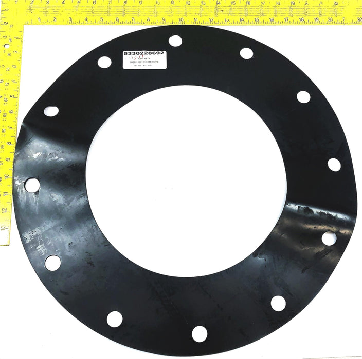 Unbranded 12 Inch ID 20-3/8 Inch OD Full Face Gasket 12 Bolt NOS