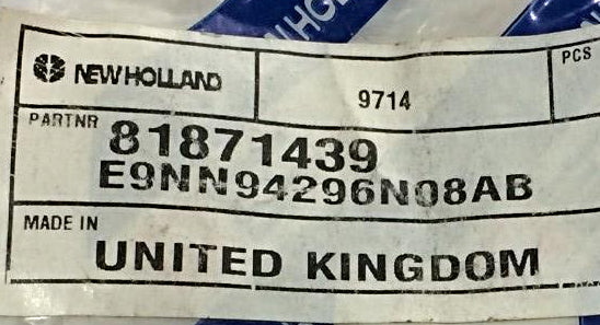 Cap for Case New Holland CNH 81871439 [Lot of 2] NOS