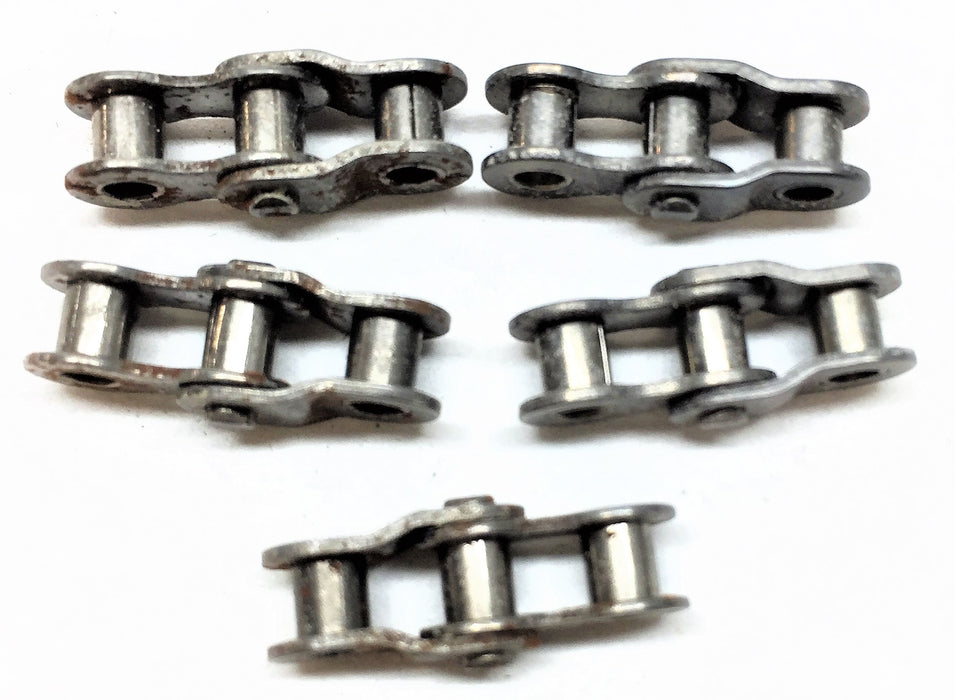 DIAMOND CHAIN COMPANY #25 Offset Link G-1189 [Lot of 5] NOS