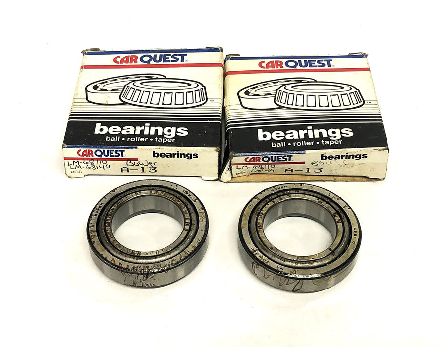 Bower Tapered Roller Bearing L68110/L68149 [Lot of 2] NOS