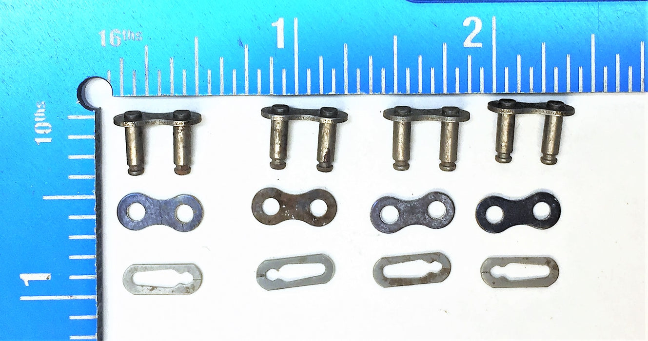 DIAMOND CHAIN COMPANY Spring Clip Connecting Link C-4189CL-08-P [Lot of 4] NOS