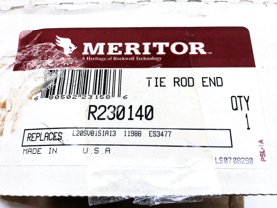 Meritor Steering Tie Rod End R230140 NOS