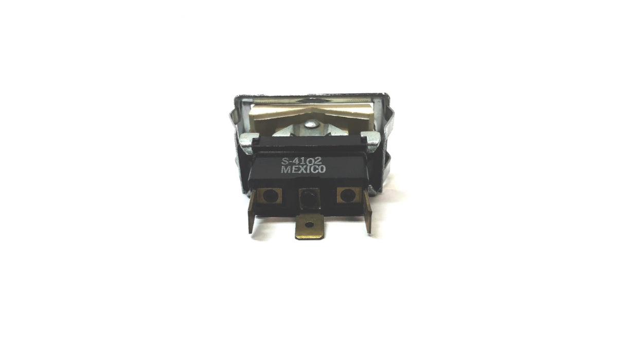 Unbranded 3 Pole 3 Position Rocker Switch S-4102 [Lot of 4] NOS